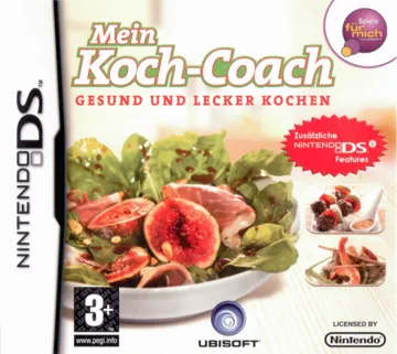 My Cooking Coach - Prepare Healthy Recipes (Europe) (NDSi Enhanced) box cover front